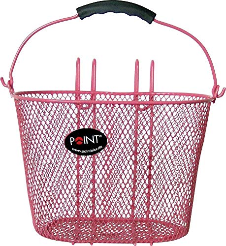 Point Kinder Fahrradkorb VR Colour, rosa, 25x16x16cm, 05107705 Point Kinder Fahrradkorb VR Colour, rosa, 25x16x16cm, 05107705 von Point