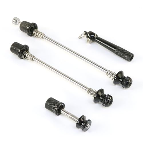 Point Unisex Schnellspanner Schnellspann-achsen-set - Mit Schnellspannhebel, Schwarz, 180mm 145mm And 60mm EU Point Unisex Schnellspanner Schnellspann-achsen-set - Mit Schnellspannhebel, Schwarz, 180mm 145mm And 60mm EU von Point