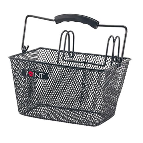 Point Vorderrad-Kinderkorb, Ergo-Griff-Lengermontage zum Einhängen, schwarz, 23x16x13cm, 05103005 Point Vorderrad-Kinderkorb, Ergo-Griff-Lengermontage zum Einhängen, schwarz, 23x16x13cm, 05103005 von Point