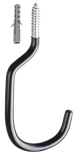Point Wand- und Deckenhaken-XL 20-schwarz Point Wand- und Deckenhaken-XL 20-schwarz von Point
