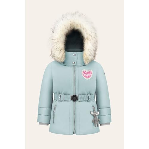 Poivre Blanc - Daunenjacke Synthetic Down 1201 Aloe Blue Mädchen – Blau von Poivre Blanc