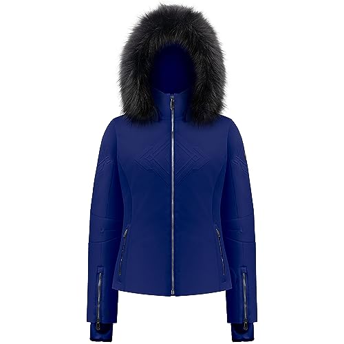 Poivre Blanc - Ski-Jacke Stretch 0800 Infinity Blue Damen – Damen – Größe XL – Blau von Poivre Blanc