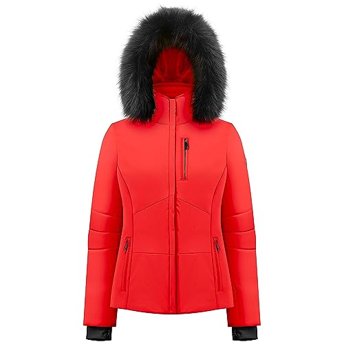 Poivre Blanc - Ski-Jacke Stretch 0802 Scarlet Red9 für Damen – Größe XS – Rot von Poivre Blanc