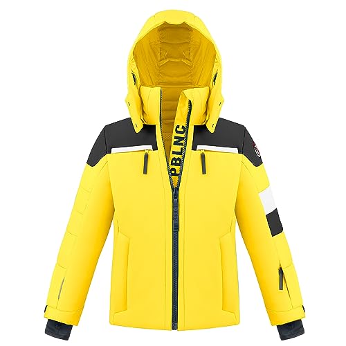 Poivre Blanc - Skijacke 0900 Multico Sunny Y für Jungen – Größe 14 Jahre – Gelb von Poivre Blanc