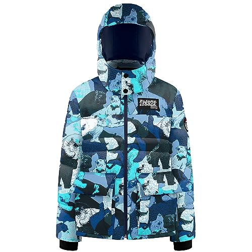 Poivre Blanc - Skijacke 0903 Nature Blue für Jungen – Größe 12 Jahre – Blau von Poivre Blanc