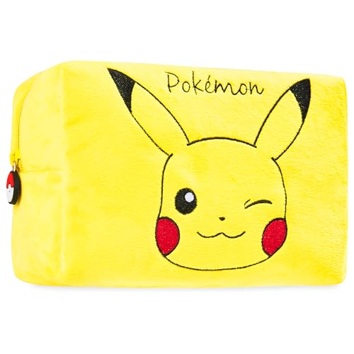 Pokemon Kulturtasche Damen, Pikachu Kulturbeutel Damen und Teenager Kosmetiktasche Gelb - Geschenke für Pokemon Fans Pokemon Kulturtasche Damen, Pikachu Kulturbeutel Damen und Teenager Kosmetiktasche Gelb - Geschenke für Pokemon Fans von Pokémon