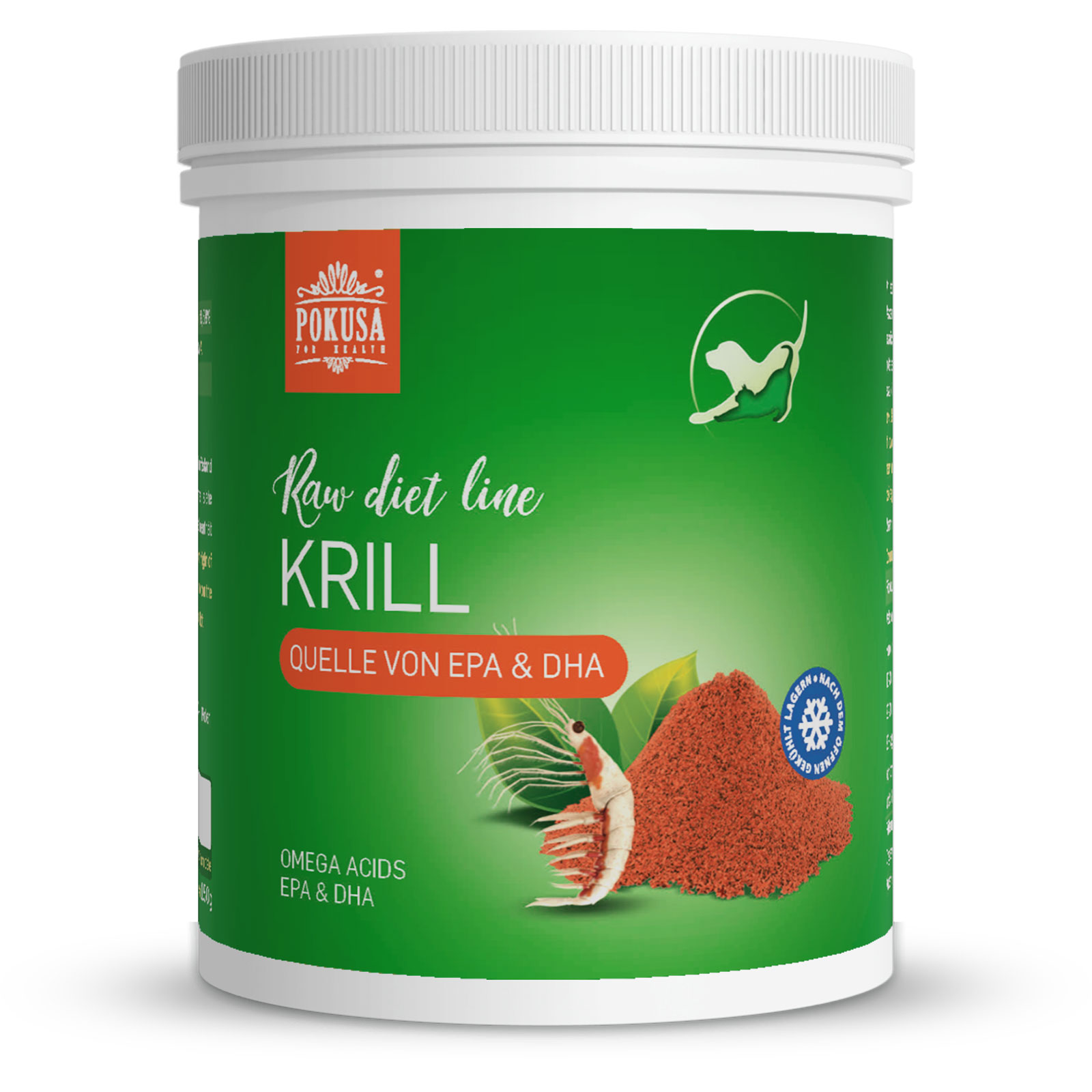Pokusa Krill für Hunde und Katzen | 700g Pokusa Krill für Hunde und Katzen | 700g von Pokusa