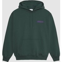 Polar Skate Stretch Logo Hoodie dark teal von Polar Skate