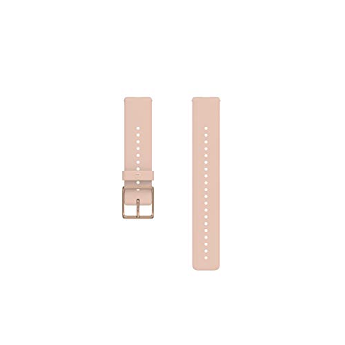 Polar Silikon-Armband 20mm Pink/Rotgold S-L von Polar
