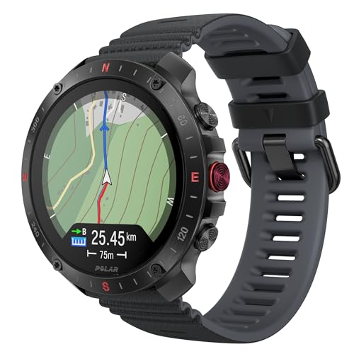 Polar Grit X2 Pro – robuste GPS-Sportuhr mit optischer Pulsmessung, Smartwatch-Navigation und Biosensorik für Beste Leistungen. Die Outdoor-Uhr für das ultimative Abenteuer. Polar Grit X2 Pro – robuste GPS-Sportuhr mit optischer Pulsmessung, Smartwatch-Navigation und Biosensorik für Beste Leistungen. Die Outdoor-Uhr für das ultimative Abenteuer. von Polar
