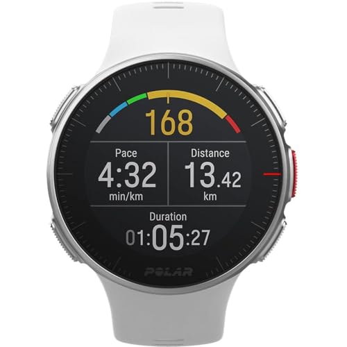 Polar Vantage V – Premium-Multisportuhr mit GPS, optischer Pulsmessung und extrem langer Akkulaufzeit – Multisport und Triathlontraining – Herzfrequenz-Messgerät, wasserdicht von Polar