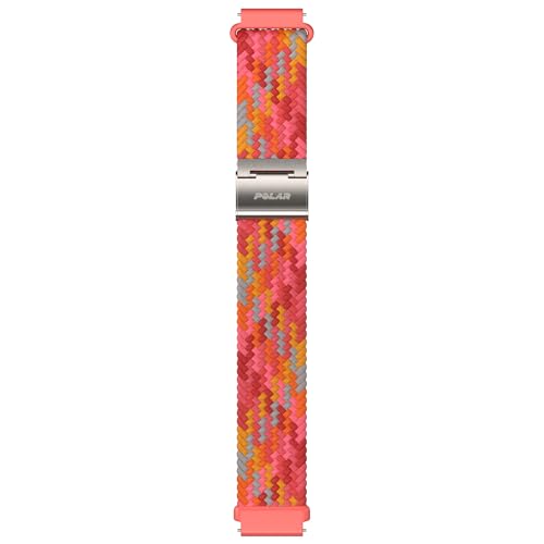 Polar Geflochtenes Garn Rot Armband, 20mm, Größe S/L, Bequemes & Stilvolles Uhrenarmband Polar Geflochtenes Garn Rot Armband, 20mm, Größe S/L, Bequemes & Stilvolles Uhrenarmband von Polar