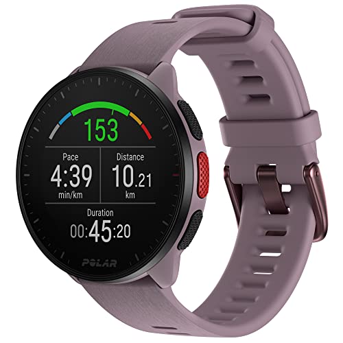 Polar Pacer - GPS-Laufuhr - Smartwatch für Damen & Herren - Pulsuhr - Sport & Fitness - ultraleichte Uhr mit Schrittzähler, personalisierten Trainingsprogrammen & Erholungsfunktionen, Musiksteuerung von Polar