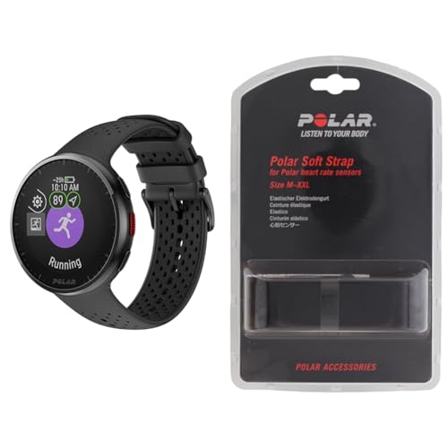 Polar Pacer Pro – Moderne GPS-Sportuhr, Pulsuhr, Smartwatch für Männer und Frauen, Laufuhr Training, Schlafüberwachung und Activity Tracker & Soft Brustgurt für H9 und H10 M-XXL Polar Pacer Pro – Moderne GPS-Sportuhr, Pulsuhr, Smartwatch für Männer und Frauen, Laufuhr Training, Schlafüberwachung und Activity Tracker & Soft Brustgurt für H9 und H10 M-XXL von Polar