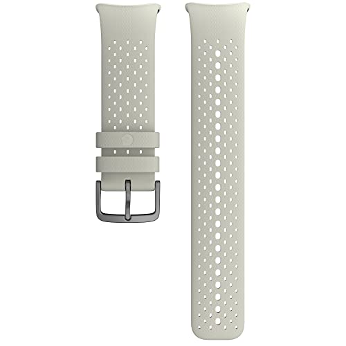 Polar Silikon-Armband Pacer Pro 22mm Weiß-Rot S-L von Polar