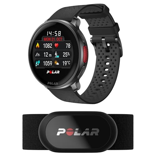 Polar Vantage V3 mit Herzfrequenzsensor H10 - Sportuhr GPS, Herzfrequenz-Messgerät und Längere Akkulaufzeit, Sportuhr Smartwatch-Funktionen für Männer und Frauen, Offline-Karten, Laufuhr Polar Vantage V3 mit Herzfrequenzsensor H10 - Sportuhr GPS, Herzfrequenz-Messgerät und Längere Akkulaufzeit, Sportuhr Smartwatch-Funktionen für Männer und Frauen, Offline-Karten, Laufuhr von Polar