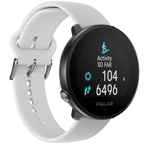 Polar Unite – Smartwatch - Fitnessuhr mit Connected GPS, Schlaftracking, täglichen Trainingsanleitungen, Erholungsanalyse optische Pulsmessung am Handgelenk, Weiß, S-L Polar Unite – Smartwatch - Fitnessuhr mit Connected GPS, Schlaftracking, täglichen Trainingsanleitungen, Erholungsanalyse optische Pulsmessung am Handgelenk, Weiß, S-L von Polar