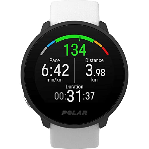 Polar Unite – Smartwatch - Fitnessuhr mit Connected GPS, Schlaftracking, täglichen Trainingsanleitungen, Erholungsanalyse optische Pulsmessung am Handgelenk, Weiß, S-L Polar Unite – Smartwatch - Fitnessuhr mit Connected GPS, Schlaftracking, täglichen Trainingsanleitungen, Erholungsanalyse optische Pulsmessung am Handgelenk, Weiß, S-L von Polar