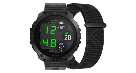 polar grit x2 pro gps uhr night black mit klettarmband polar grit x2 pro gps uhr night black mit klettarmband von Polar