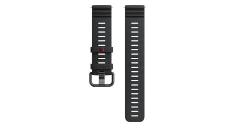 polar premium 22 mm silikonarmband nachtschwarz polar premium 22 mm silikonarmband nachtschwarz von Polar