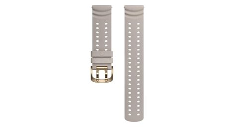 polar sport 22 mm silikonarmband greige sand polar sport 22 mm silikonarmband greige sand von Polar
