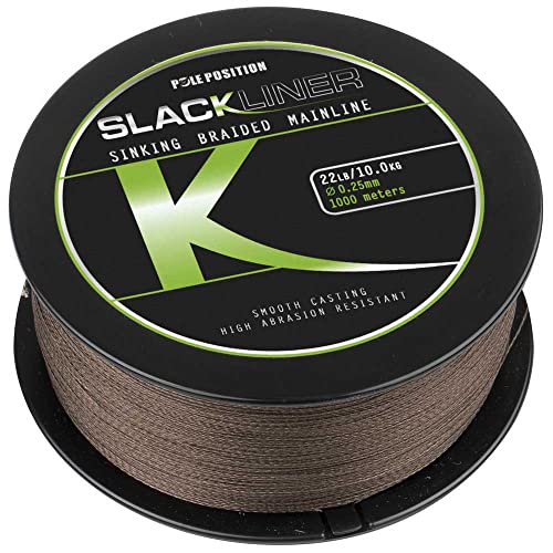Pole Position Slackliner Braid - 1000m geflochtene Schnur, Durchmesser/Tragkraft:0.25mm / 10kg Tragkraft Pole Position Slackliner Braid - 1000m geflochtene Schnur, Durchmesser/Tragkraft:0.25mm / 10kg Tragkraft von Pole Position