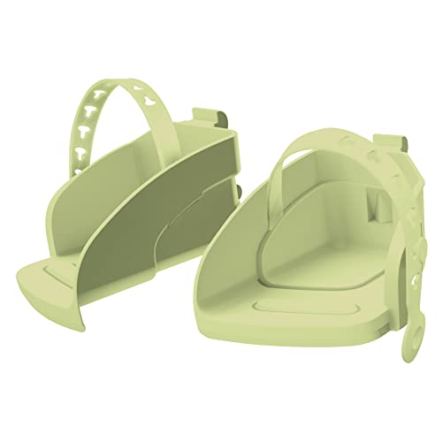 POLISPORT 8634400024 - Ersatz-Fußstütze + Gurte für Stuhl Modell Groovy in hellgrüner Farbe von Polisport