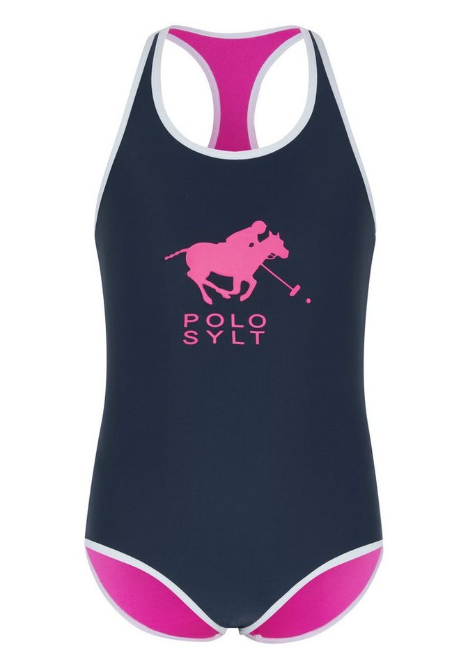 Polo Sylt Badeanzug mit Logo-Print von Polo Sylt