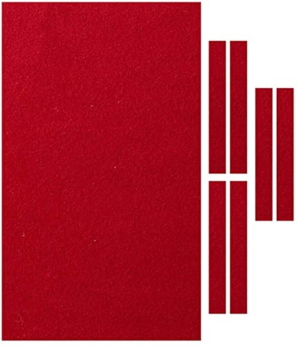 PolyMath Professional Pool Table Felt fits 7/8/9 Foot Standard Tables, Billardtisch Snooker Pool Table Cloth Accessories with Cushion Stripes, 3 Colours for Choice PolyMath Professional Pool Table Felt fits 7/8/9 Foot Standard Tables, Billardtisch Snooker Pool Table Cloth Accessories with Cushion Stripes, 3 Colours for Choice von PolyMath