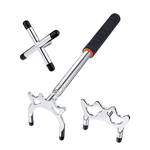 Retractable Billiards Pool Stick Bridge with 3 Pieces Removable Bridge Head,Billiard Queue Stainless Steel Material Billiards Cue Accessory Retractable Billiards Pool Stick Bridge with 3 Pieces Removable Bridge Head,Billiard Queue Stainless Steel Material Billiards Cue Accessory von PolyMath