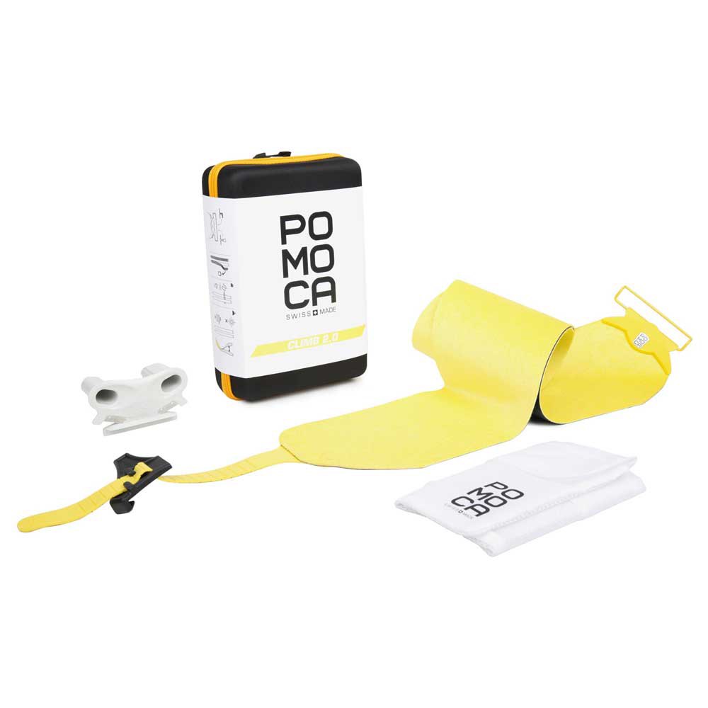 Pomoca Climb 2.0 145 Mm V2 Splitboard Ski Skins Gelb L Pomoca Climb 2.0 145 Mm V2 Splitboard Ski Skins Gelb L von Pomoca