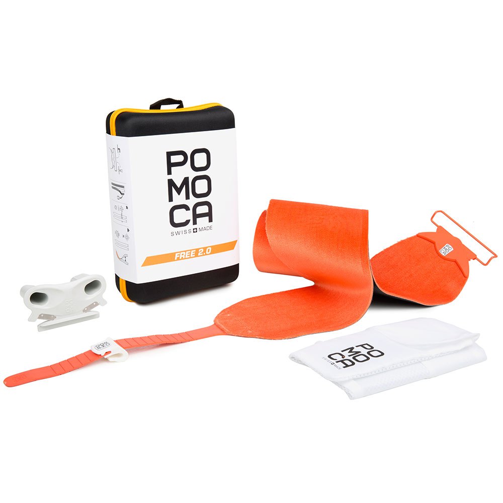 Pomoca Free 2.0 Ready2climb 140 Mm V2 Skins Orange 145-160 von Pomoca