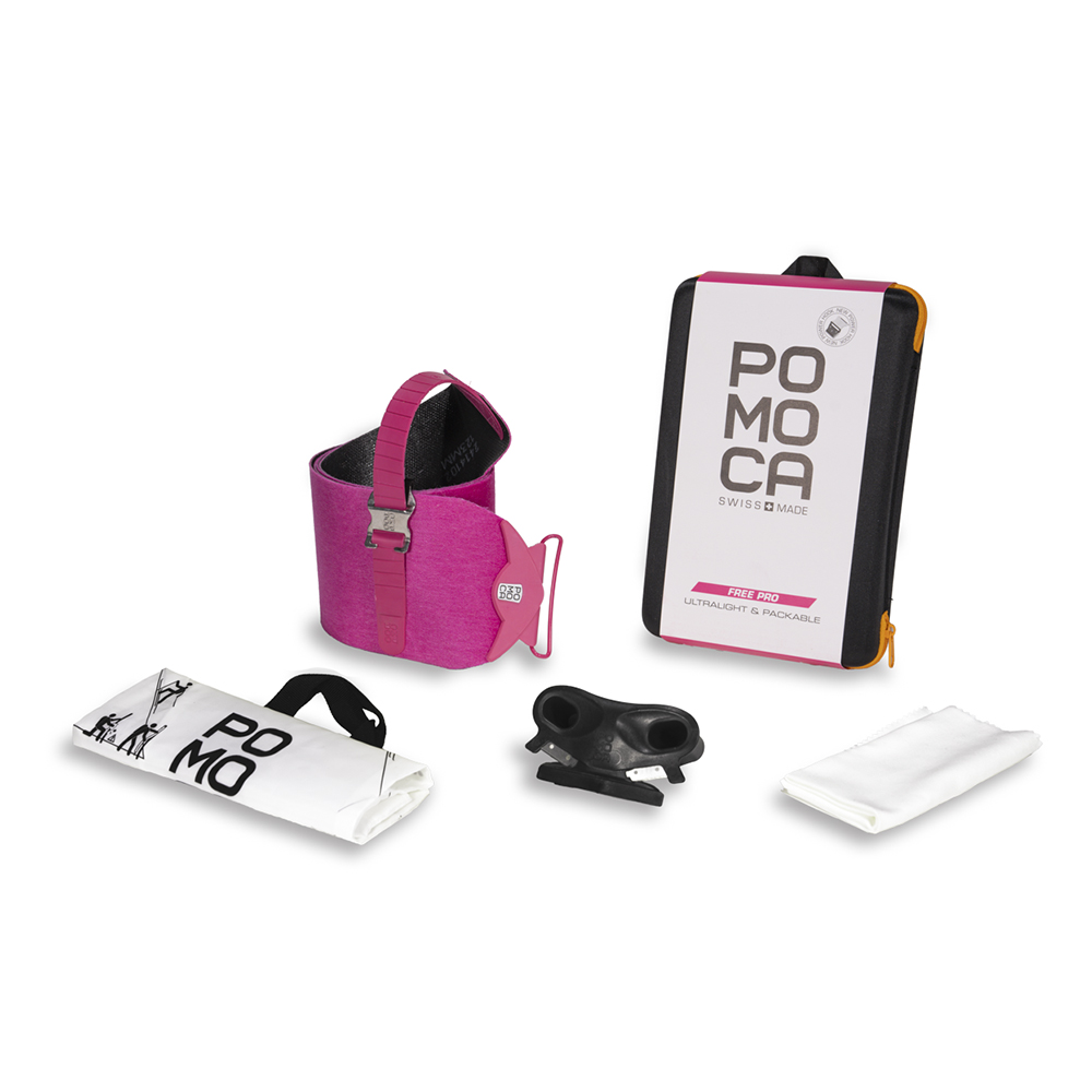 Pomoca Free Pro Ready2climb 123 Mm Ski Skins Rosa S Pomoca Free Pro Ready2climb 123 Mm Ski Skins Rosa S von Pomoca