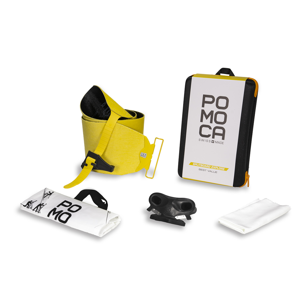 Pomoca Explore 145 Mm Splitboard Ski Skins Gelb S Pomoca Explore 145 Mm Splitboard Ski Skins Gelb S von Pomoca