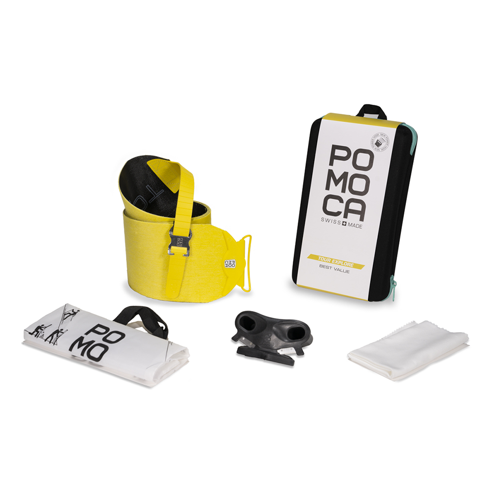 Pomoca Tour Explore 120 Mm Ski Skins Gelb XL Pomoca Tour Explore 120 Mm Ski Skins Gelb XL von Pomoca