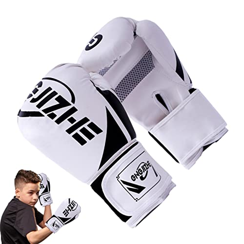 Boxhandschuhe für Kinder - PU Sparring Boxhandschuhe | Boxsack Sparring Boxhandschuhe Set für Anfänger Kinder Kickboxen Muay von Pomrone