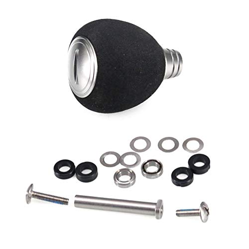prom-note Angelrolle Griff Aluminiumlegierung Reel Power Griff Knob Angelrolle Ersatzteile Metallknopf Für Köderguss Spinning Tackle Tools prom-note Angelrolle Griff Aluminiumlegierung Reel Power Griff Knob Angelrolle Ersatzteile Metallknopf Für Köderguss Spinning Tackle Tools von Pomrone