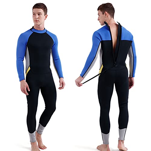 Neoprenanzüge für Herren, Neoprenanzüge für Herren, Neoprenanzug, Tauchanzug für Herren, Ganzkörper-Thermo-Badeanzug Zum Tauchen, Schnorcheln, Surfen, Speerfischen (XL) von Pongnas