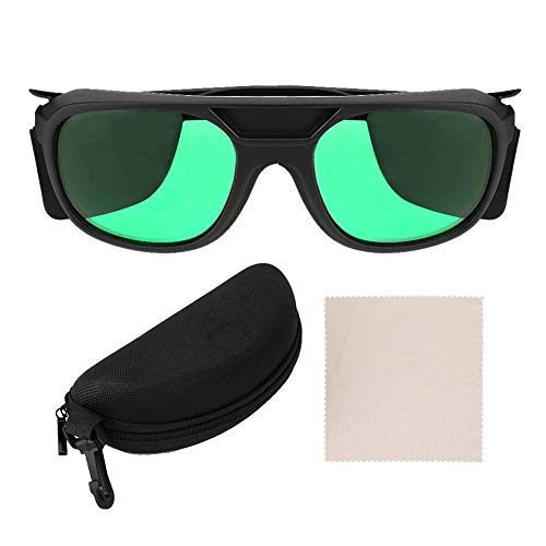 Pongnas LED Grow Room Brille, Growing Light Schutzbrille, Anti-UV Augenschutz LED Indoor Hydroponics Eyewears (blockiert Alle UVA und UVB Strahlen) von Pongnas