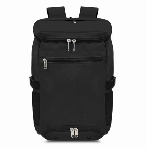 Pongnas Tennistasche, Badminton-Tasche, Tennis-, Tennis-, Tennis-Tasche, Tennis- für Tennis, Badminton, Damen, Herren und Jugendliche (Black) von Pongnas