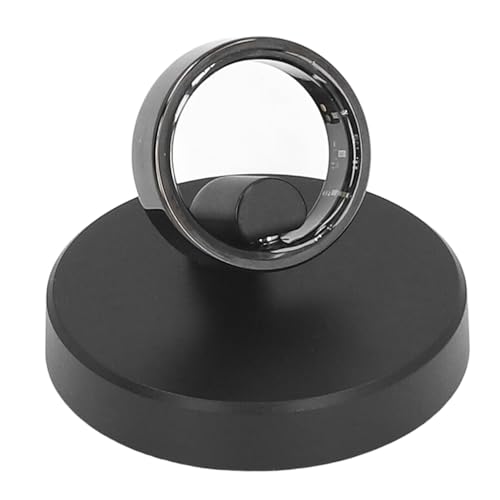 Smart Ring Health Tracker, Leichter, Hautfreundlicher Schlafmonitor-Ring aus Ti-Legierung für den Innenbereich (Größe 13 22,3 mm / 0,9 Zoll Innendurchmesser) von Pongnas