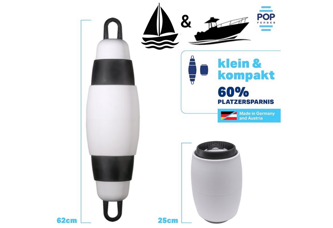 Pop Fender Motorboot Pop Fender Boots anlege teleskopierbar platzsparende Fender Pop Fender Motorboot Pop Fender Boots anlege teleskopierbar platzsparende Fender von Pop Fender