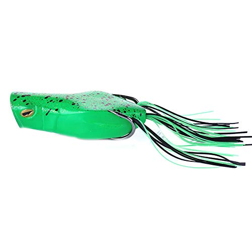 Angelköder, 7 cm 14 G Simulation Frosch Angeln Popper Wobbler Köder Fischköder Tackle Tool 3# Einheitsgröße Angelköder, 7 cm 14 G Simulation Frosch Angeln Popper Wobbler Köder Fischköder Tackle Tool 3# Einheitsgröße von Porfeet