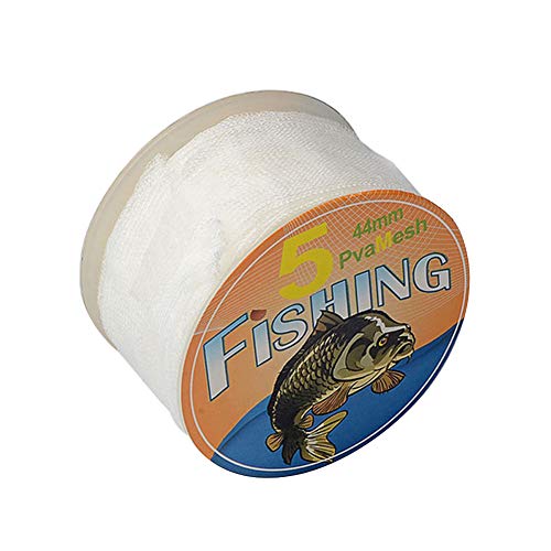 PVA Mesh, 5m Outdoor Auflösendes PVA Mesh Netz Nachfüllung Karpfen Angeln Strumpf Rig Köderbeutel Eine Farbe 37mm PVA Mesh, 5m Outdoor Auflösendes PVA Mesh Netz Nachfüllung Karpfen Angeln Strumpf Rig Köderbeutel Eine Farbe 37mm von Porfeet