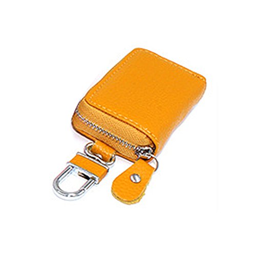 Porfeet Brieftasche, Autoschlüssel Brieftasche Schlüsselhalter Organizer Schlüsselbund Reißverschluss Schlüsseletui Tasche Tasche Geldbörse Gelb Einheitsgröße Porfeet Brieftasche, Autoschlüssel Brieftasche Schlüsselhalter Organizer Schlüsselbund Reißverschluss Schlüsseletui Tasche Tasche Geldbörse Gelb Einheitsgröße von Porfeet