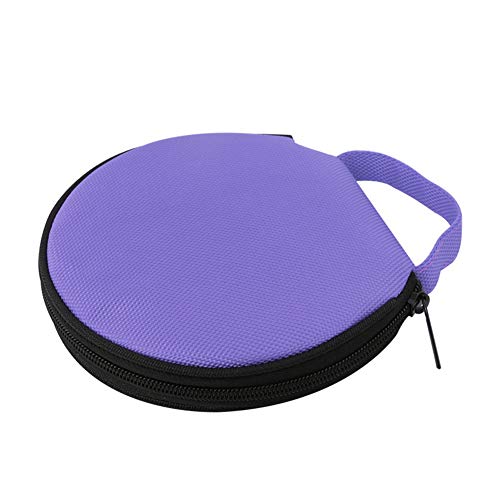 Porfeet CD-Aufbewahrungstasche, Einfarbig Rundes Oxford-Stoff Car Home 20 Disc CD-Aufbewahrungstasche Hülle Reißverschlusstasche Lila Einheitsgröße Porfeet CD-Aufbewahrungstasche, Einfarbig Rundes Oxford-Stoff Car Home 20 Disc CD-Aufbewahrungstasche Hülle Reißverschlusstasche Lila Einheitsgröße von Porfeet
