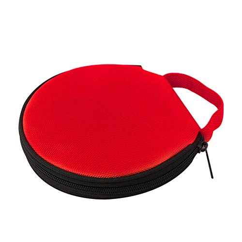 Porfeet CD-Aufbewahrungstasche, Einfarbig Rundes Oxford-Stoff Car Home 20 Disc CD-Aufbewahrungstasche Hülle Reißverschlusstasche rot Einheitsgröße Porfeet CD-Aufbewahrungstasche, Einfarbig Rundes Oxford-Stoff Car Home 20 Disc CD-Aufbewahrungstasche Hülle Reißverschlusstasche rot Einheitsgröße von Porfeet