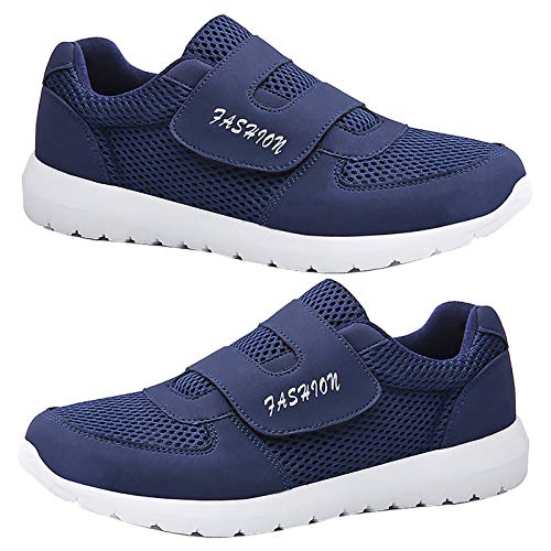 Porfeet Herren Turnschuhe, Herren Mesh Atmungsaktive Slip On Turnschuhe Anti Skid Running Walking Outdoor Schuhe Blau 41 Porfeet Herren Turnschuhe, Herren Mesh Atmungsaktive Slip On Turnschuhe Anti Skid Running Walking Outdoor Schuhe Blau 41 von Porfeet