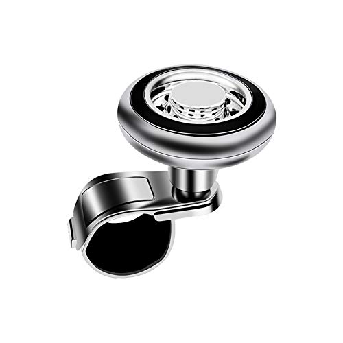 Porfeet Servolenkungsradkugel, Universal Auto Car Booster Ball Lenkrad LKW Griffknopf Zubehör Schwarz Einheitsgröße Porfeet Servolenkungsradkugel, Universal Auto Car Booster Ball Lenkrad LKW Griffknopf Zubehör Schwarz Einheitsgröße von Porfeet