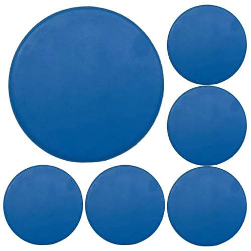Porgeel 6pcs Hockey Pucks 3x1 Leichte Eishockey -Pucks mit Mesh -Tragenbeutel Offizieller Schaum für Stickhandhabung und Training, Blau Porgeel 6pcs Hockey Pucks 3x1 Leichte Eishockey -Pucks mit Mesh -Tragenbeutel Offizieller Schaum für Stickhandhabung und Training, Blau von Porgeel